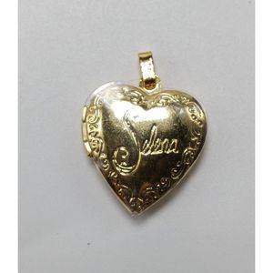 Vintage Original Singer  Selena Quintanilla Heart Shaped Locket w Picture